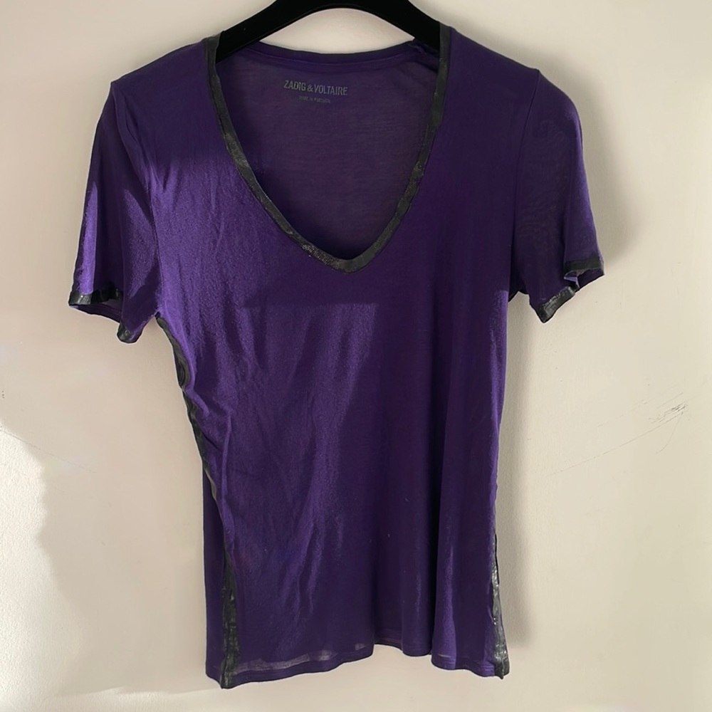 Zadig & Voltaire sheer top